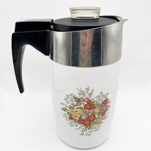 Corning ware Le Cafe‎ electric percolator 10 cup E-1210-8 missing cord